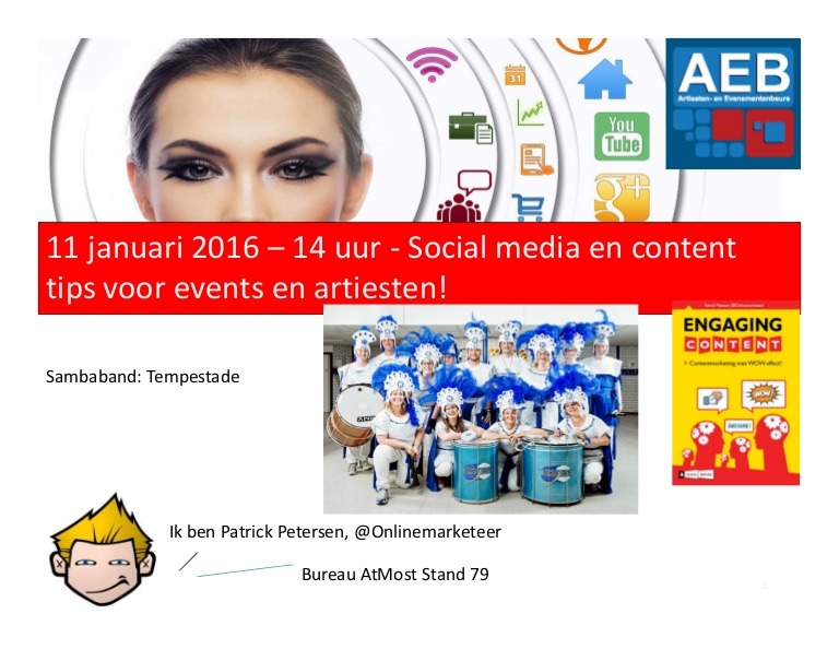 Met stand aanwezig en keynote.