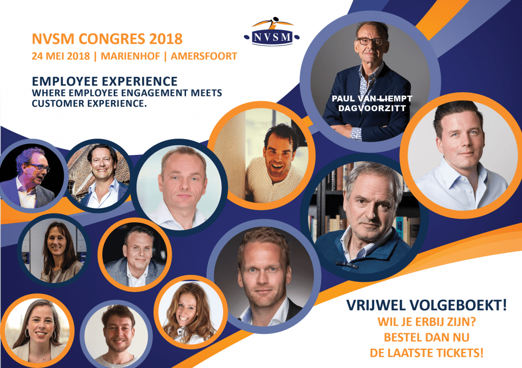 Spreker-jurylid NVSM Congres: 'Employee Experience'