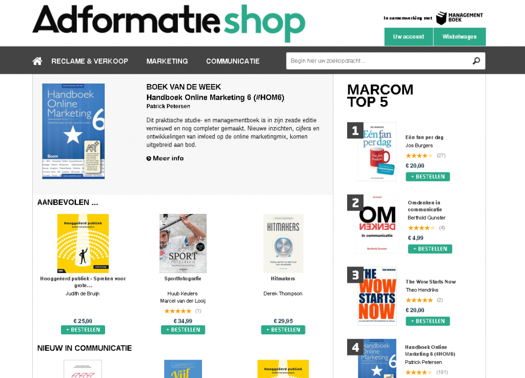 AtMost schrijft meest populaire marketingboek