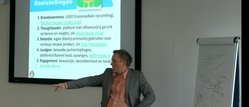 Sessie contentstrategie door AtMost.