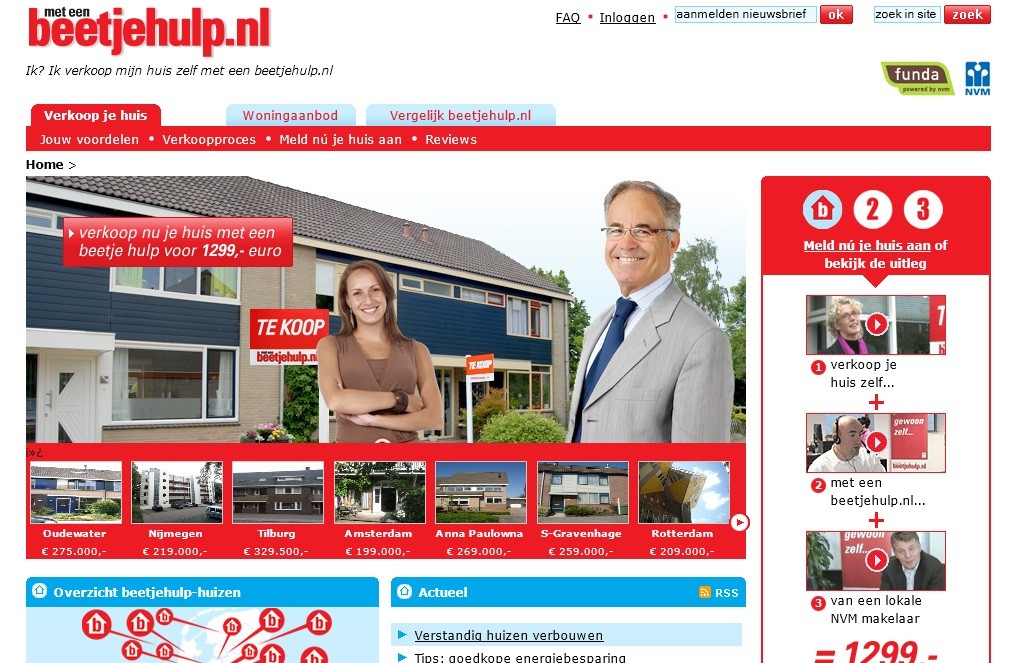 Portal Beetjehulp.nl door online marketing bureau AtMost