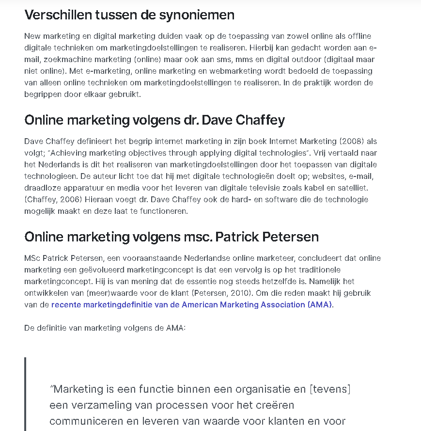 Experts Handboek Online Marketing bureau AtMost