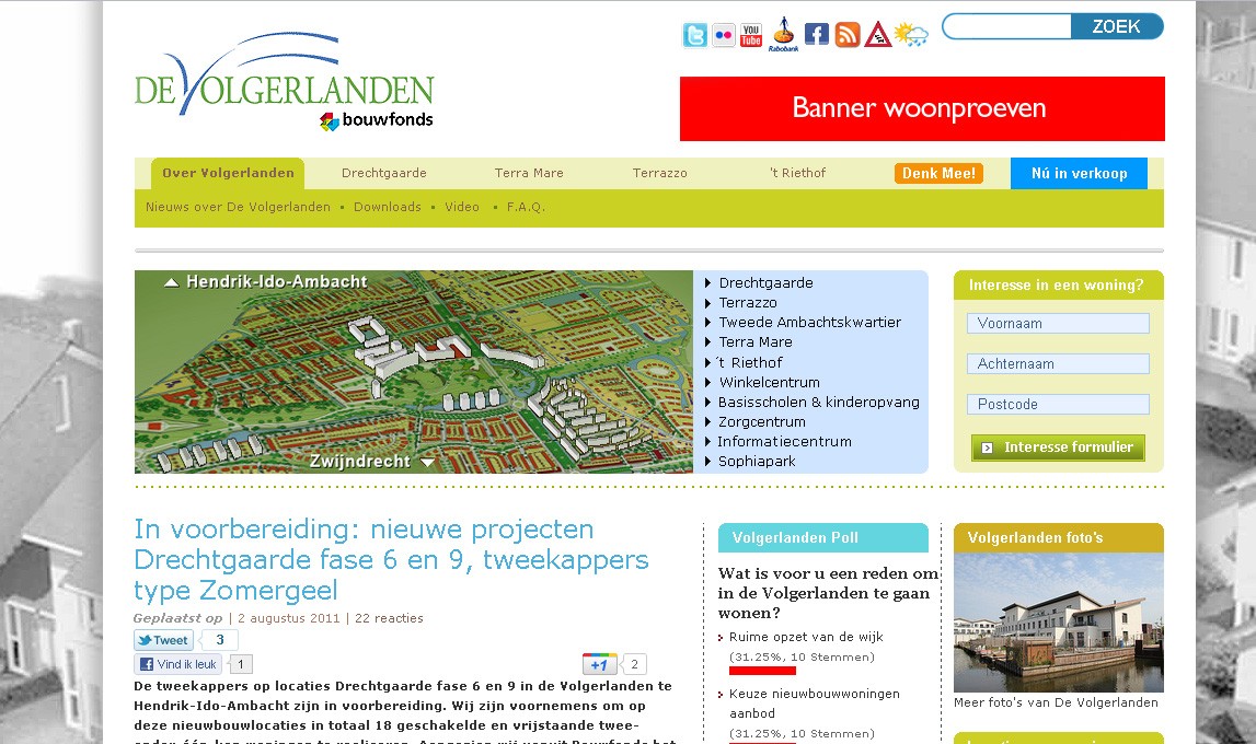 Intensieve online marketingmix met veel contentmarketing.