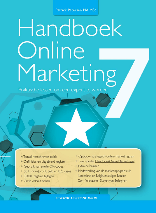 AtMost lanceert hybride, coronaproof marketingboek @Handboek Online Marketing 7 + tutorials