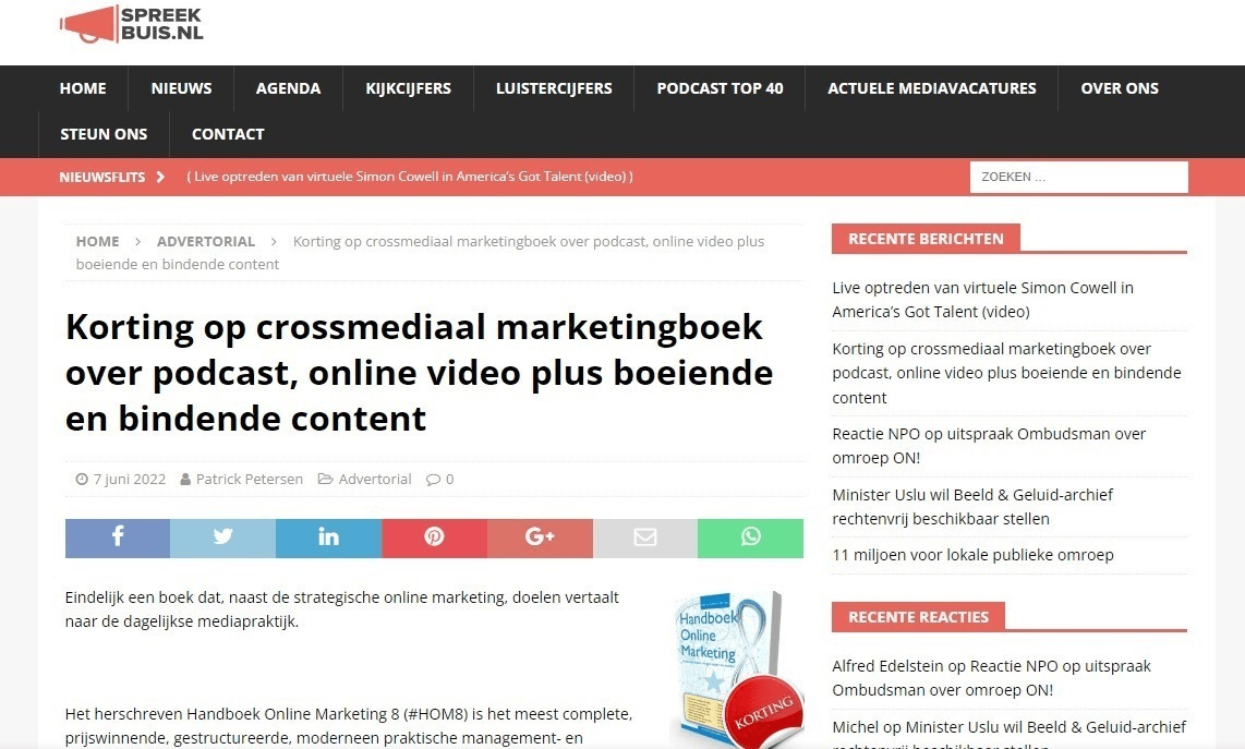 Partner Spreekbuis.nl.