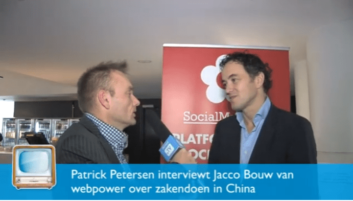 AtMost interviewt Jacco Bouw van klant Webpower over 'Zakendoen in China!'